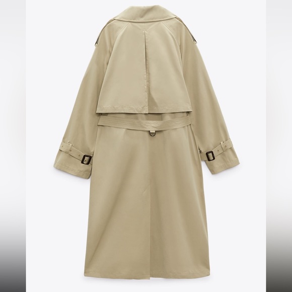 Oversized Double Breasted Trench - Picture 2 of 5